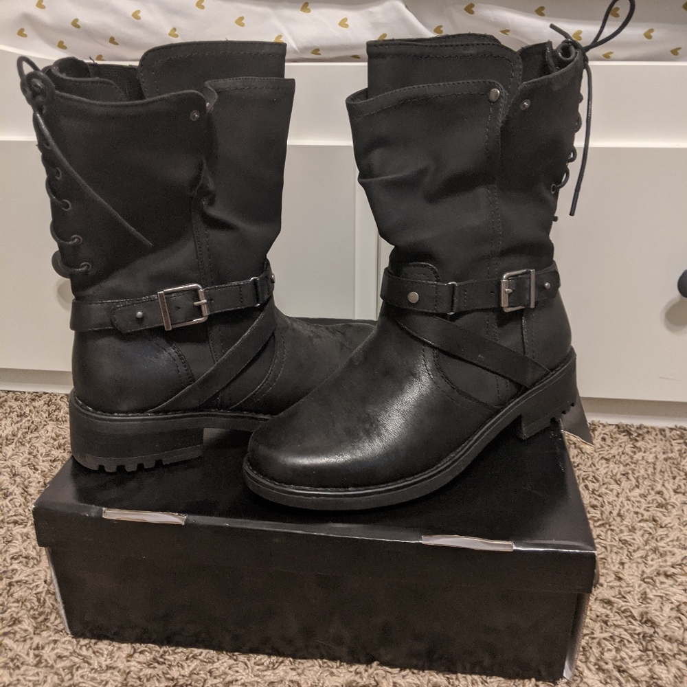 Torrid Moto Boots-9.5 fits like a 10